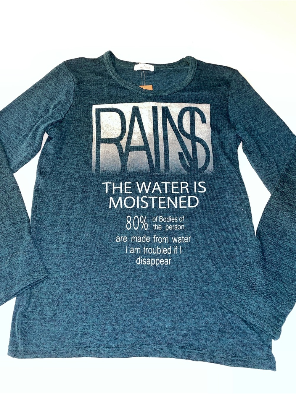 Eco Latch Shirt Rain Water